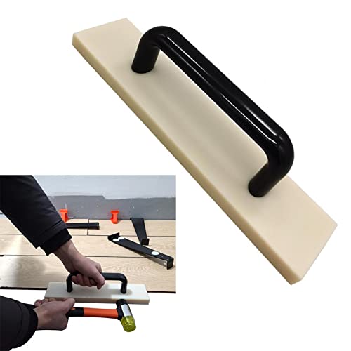 Tapping Block, Flooring Tools - Universal Flooring Tool Knocking for Vinyl Plank Home Flooring Tool Accessories with Handle, Need Use with Hammer(Size:40cm/15.75in)