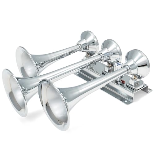 HornBlasters Flatlaw Train Horn (Chrome)