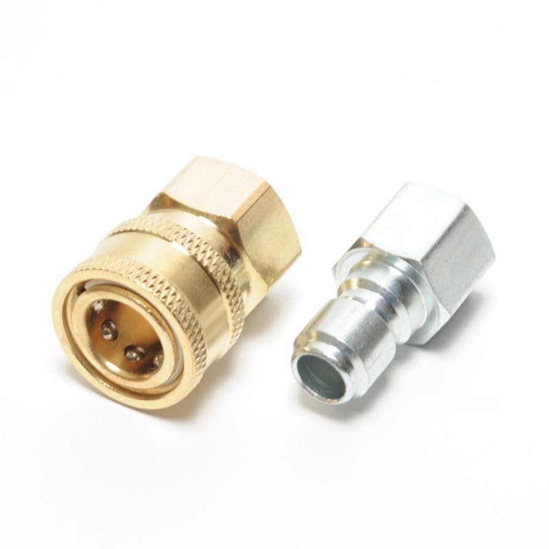 Amazon.co.jp: 3/8 海外規格クイックカプラー オスメスセット R3/8