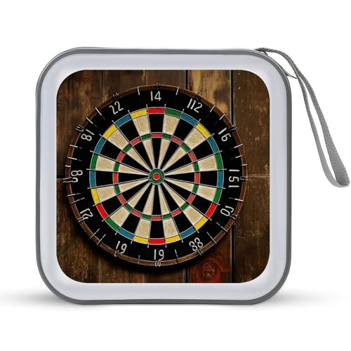 Étui de rangement portable pour CD antichoc capacite 40 disques pour le bureau et les trajets
