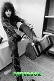  NOTEBOOK : Paul Stanley Kiss Rock Band Notebook Journal , Bullet Journaling Great for Birthday gifts, Fan club members #593