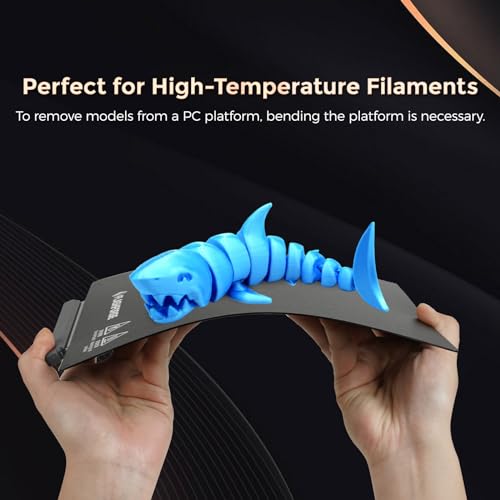Image of FLASHFORGE Adventurer 5M /Pro /AD5X Smooth PC Plate, Flexible Platform for High-Temperature Filaments Such as ABS, ASA, and PC
