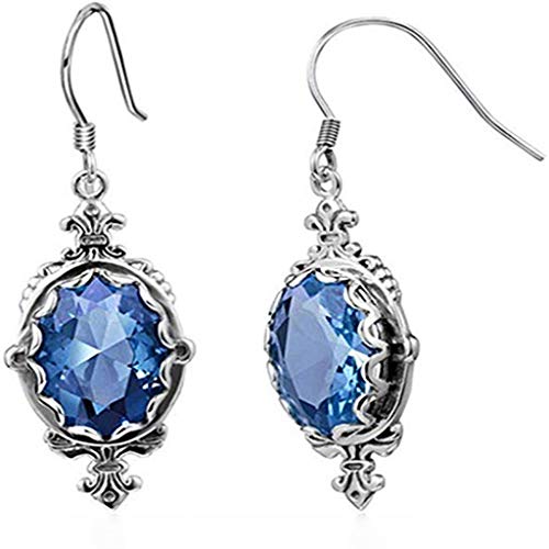 Pendientes largos europeos de titanio de estilo multicapa pendientes, talla única, Acero aleado, Sin piedra preciosa