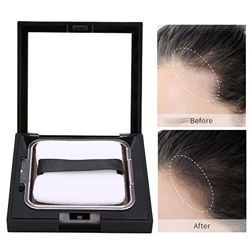 Pó para linha do cabelo, sombra para linha do cabelo, cobertura para cabelos grisalhos, pó para reto