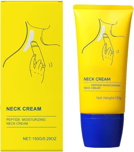 Crema Reafirmante Antiedad para el Cuello, Reafirma y Suaviza la Piel, Para Líneas de Expresión en Rostro y Cuello