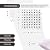 Apollo Tile 12 x 12 in. Basketweave Mosaic White Polished Bianco Carrara and Eastern Black Marble Tile 5-Pack APLKB88B04A for Bathroom, Garage, Shower Walls or Flooring, Kitchen Backsplash, Patios