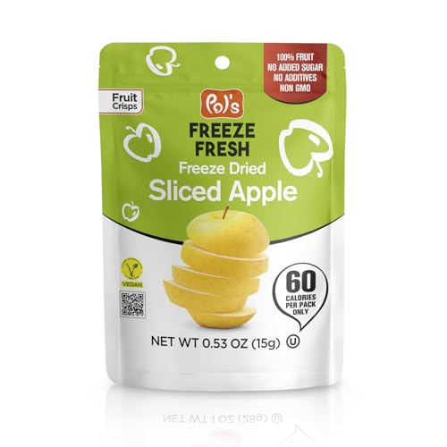 Pol'S Freeze Fresh Pol’S Freeze Fresh - 6 Pack Freeze Dried Apple - 4 Pack Sliced Strawberry & Banana - 2 Pack Strawberry & Blackberry & Raspberry - 0.53 Oz Each Freeze-Dried True Mixed Fruits Non-Gmo, Kosher thumb #1