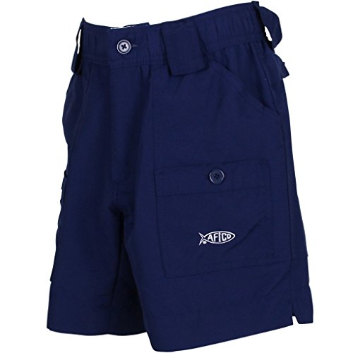 Pantalones cortos de pesca Aftco para niños cómodos y resistentes