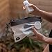 Gravel The Pouch | TSA Approved Clear Travel Toiletry Bag | Quart Size for Men & Women