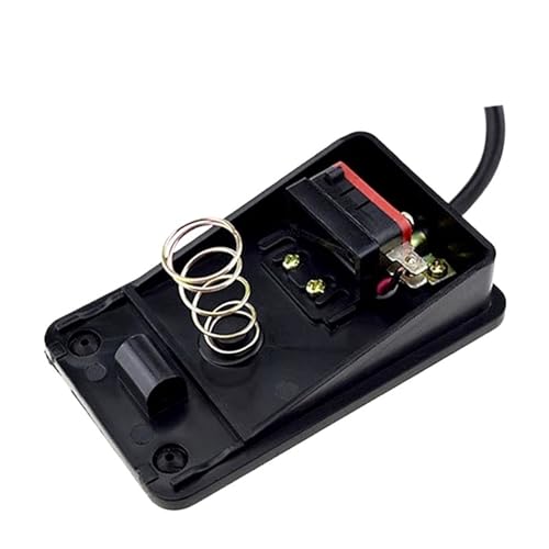 Interruptor de pie eléctrico SPDT con cable corto de 0.13m 6