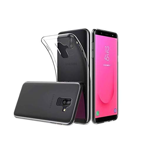 Image of COVERBLACK Back Cover for Samsung Galaxy J8 - SM-J810-2018 Edition - Transparent