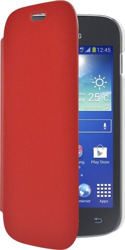 Bigben Connected ETUIFACE4MFR Etui Folio pour Samsung Galaxy Ace 4 G357 Rouge