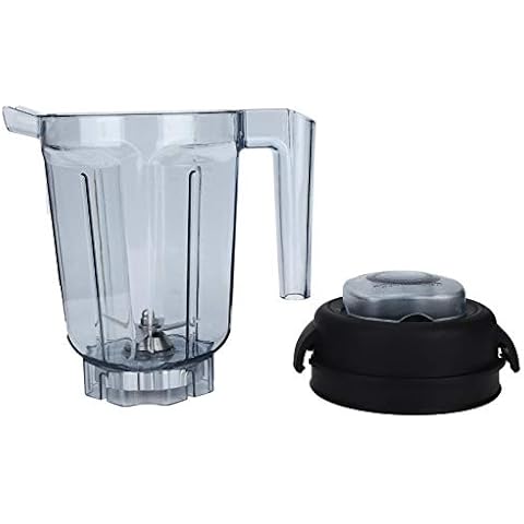 Recipiente transparente para licuadora de alimentos con cuchillas especiales de Omabeta Cover