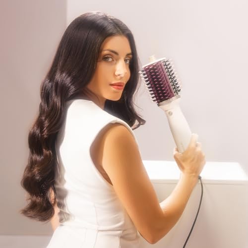 Cecotec Cepillo de Aire Moldeador con Placa Calefactora Air DryBold Elite. 1200W, 3 Modos: seca, moldea y alisa, Tecnología Iónica, Revestimiento de Cerámica, Función Aire Frío, Punta Fría - imagen 9