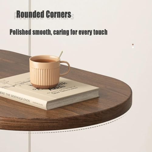 Mesa auxiliar en forma de C con estructura estable y montaje fácil para salones modernos 4