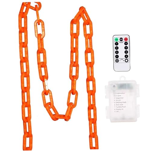 Guirlande lumineuse Halloween LED 4m étanche 8 modes minuterie