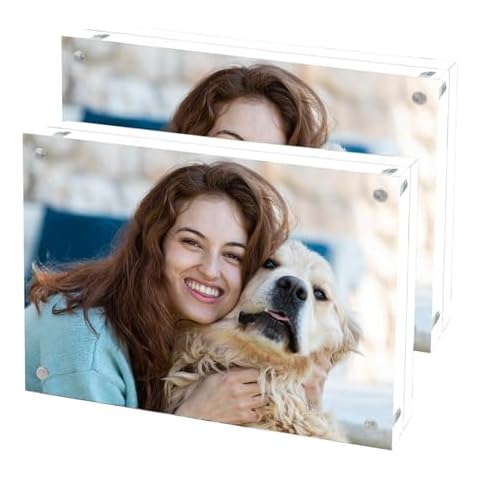 Cherrich 4x6 Double Sided Acrylic Frame Cover