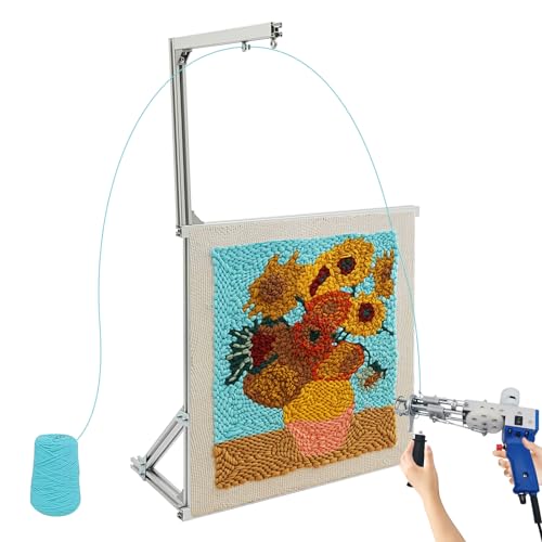 Kreiaoer Rug Tufting Frame Kit, 35.4