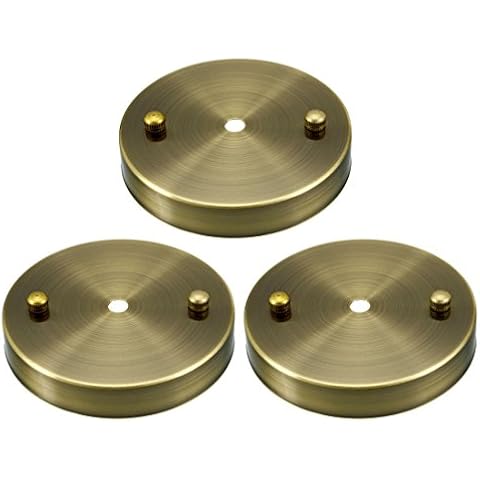 Sourcingmap Bronze Ceiling Light Plate Set Cover