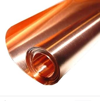 Copper Shim 0.05mm thickness, 355mm Width, 1 Meter Long