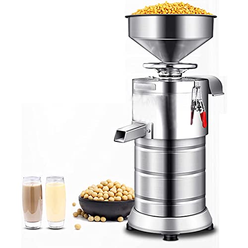 Molinillo De Granos De Acero Inoxidable Molinillo Automático De Granos Para El Hogar 2850r/min Extra 2 Bolsas De Filtro Y 2 Juegos De Muelas Cover
