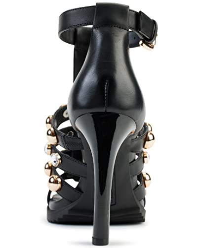 Karl Lagerfeld Paris Women's Brexton T Strap Sandal2