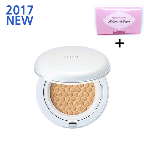 2017 NEW IOPE AIR CUSHION Natural No.21 Vanilla 0.53oz(15g)+Refill 0.53oz(15g)