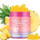 Premium Vaginale Probiotika Quelle Weibliche Gummies - Vaginal Health Supplement Weibliche Gummies für Frauen PH Balance, Immunstützung & Darmgesundheit, Ananas Geschmack Glutenfrei