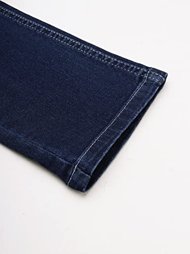Image of Men's Slim Fit Solid Jeans Stretchable
