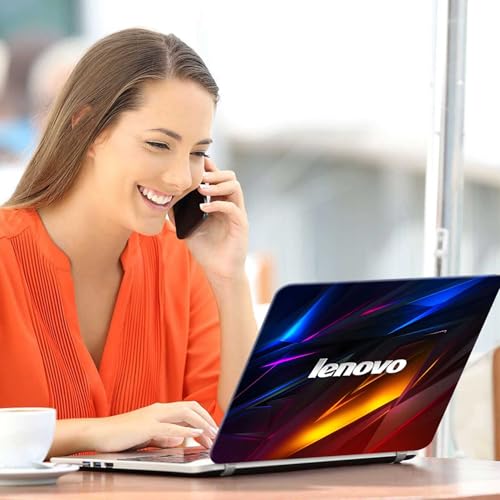 Image of DSGN 154 Full Body Laptop Skin Bubble-Free| Laminated| Removable| HD Quality Sticker for Laptops Upto 15.6 Inches Compatible with Lenovo