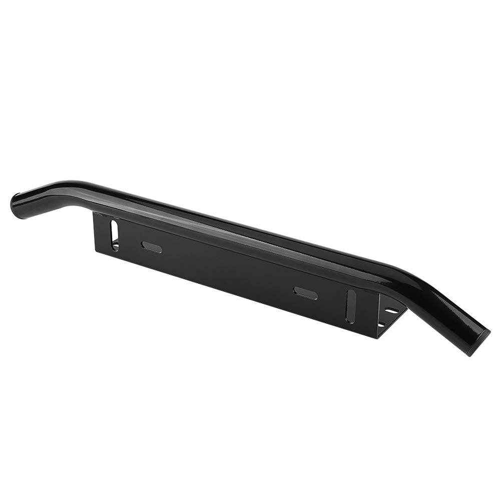 Haofy Uchwyt Ramki Tablicy Rejestracyjnej ze Stopu Aluminium Bull Bar Uchwyt Mocujący do świateł Terenowych do Samochodu Ciężarowego SUV 23 "czarny