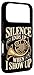 Silence Ends Up When I Show Up Funny French Horn Case for iPhone 17 Pro