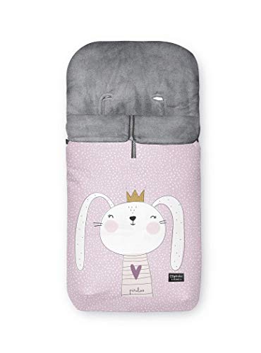 Pirulos Saco Carro Velour 451 Rabbit 365 31 - Sacos De Abrigo, unisex