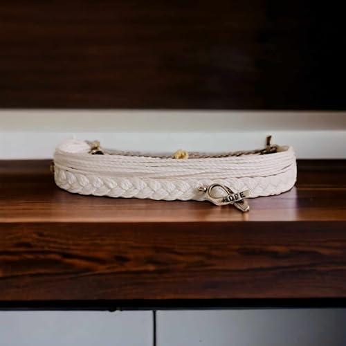 Lung Cancer Awareness Bracelets, In Support of Loved Ones Battling Cancer, Fund Raising, Friendship Bracelets, Gift for her, Gift for him, Fits All, fund raising for a cause.3