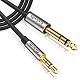 Aux-Kabel Gxfcyffs 3,5mm Klinke auf 6,35mm Klinke 5 Meter