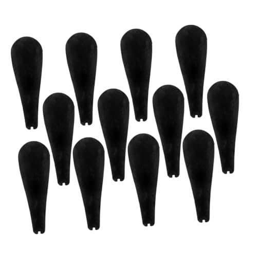 Levemolo 12pcs Hanger Shoulder Rest Suit Hangers Velvet Hangers Coat Hanger Clothes Hangers Shoulder Pads Hangers for Hanging Clothes Shirt Hangers Clothes Racks Flocking Black