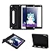 HDE Case for iPad 9.7-inch 2018 / 2017 Kids Shockproof Bumper Hard Cover Handle Stand with Built in Screen Protector for New Apple Education iPad 9.7 Inch (6th Gen) / 5th Generation iPad 9.7 - Black