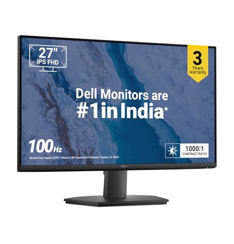 Dell SE2725HM 27 inch /68.58 cm FHD Monitor, Ultra-Thin
