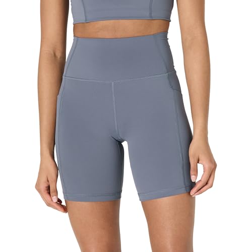 Image of Amazon Essentials Women's Active FormFlex Buttery Soft High Waist Biker Shorts