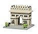 Nanoblock - Arco di Trionfo - Set Micro Costruzioni Modellino Monumento Parigi Arc de Triomphe - Puzzle 3D - 480 Pezzi
