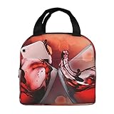 Isolation : ce sac à déjeuner isotherme durable imprimé Cheers pour verres à vin rouge gardera vos affaires froides ou chaudes pendant environ 4 heures et il offre un moyen élégant pour les hommes et les femmes de tous âges de transporter leur déjeuner, fruits, collations et boissons.