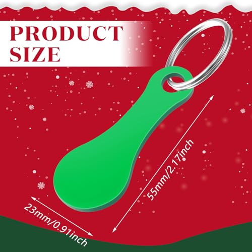 Image of Shimeyao 4 Pcs Portable Aluminum Alloy Keyring Shopping Cart Trolley Tokens Quarter Keychains Gift for Men Women Valentines