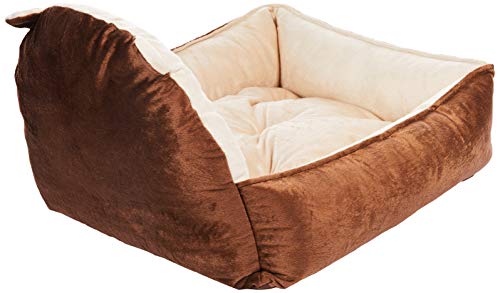 Cama Pet para Cães e Gatos Berço Marrom SS Pets para Cães