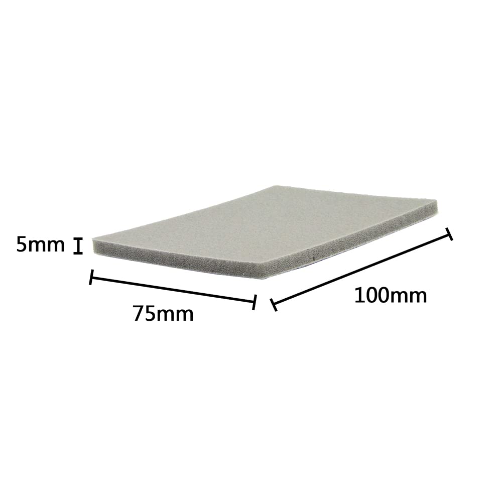 Lot De 24 Éponges Abrasives Grain P800 YFLeomry - Bloc Ponçage Humide Et Sec Pour Bois Métal Peinture