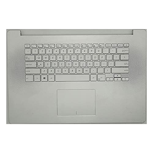 �ėp �L�[�{�[�h�̉��Ƀn�E�W���O & �^�b�`�p�b�h & �L�[�{�[�h �ɓK������ For ASUS NX500 NX500J NX500JK �z���C�g �č��p��̃��C�A�E�g �����ȃG���^�[�L�[
