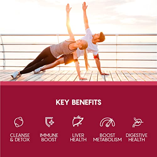 Liver Cleanse Detox & Repair, Liver Complex W/Milk Thistle Extract, Garcinia, Curcumin C3, Support Herbal Supplement, Detox Formula for Women & Men, 60 Capsule (Pack of 3) - Image 5