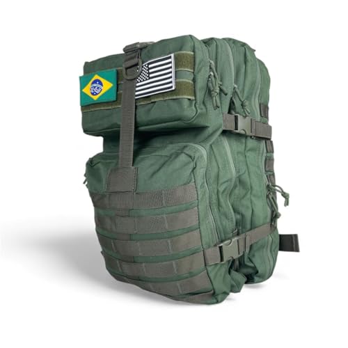 Mochila Tática Militar Grande 50 Litros (Verde)