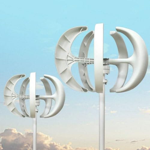 Amazon.com: 12V 24V Vertical Axis Wind Turbine Generator Kit - 400W to ...