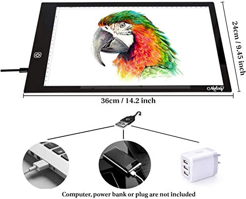 Flip Book Kit with Light Pad - A4 LED Light Box for Drawing and Tracing & 360 Sheets Animation Paper for Flip Books, A4 Flipbook Kit: Led LightBox/Light Tablet for Tracing, Flip Book Paper with Holes - Thumbnail 4