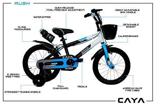Image of CAYA Rush Kid's Bikes | Cycle for Kids 14 inches 3-5 Years